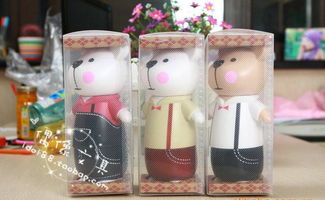 可愛小熊儲錢罐 韓國文具中的萌趣之選